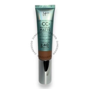IT Cosmetics CC+ Color Correcting Cream Full Coverage SPF 40 1.08 oz Deep Honey